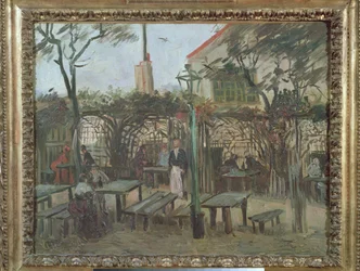 Vergnügungsgärten in Montmartre, 1886
